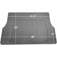 thumbnail image 6 of FH Group Premium Trimmable Vinyl Trunk Liner / Cargo Mat For Auto Sedan SUV Van, Gray, 6 of 6