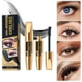 Japanese Mascara Curl Color Lasting Curly Warped 4D Silks Fiber Lash