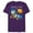 Purple, variant on Disney PIXAR Nemo and Squirt T-Shirt- Short Sleeve Blended T-Shirt for Adults - Customized-Navy Heather