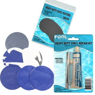 PVC Stitch Heavy Duty Repair Kit for Air Mattresses, Waterbeds, Hot Tubs,  Above-Ground Pools, Bouncy Houses, Air Mats, PVC Pipes & Hoses, Punching
