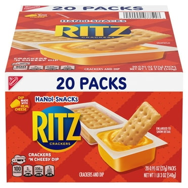 Handi Snacks Ritz Cheese 19 oz Package May Vary