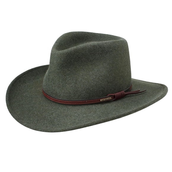 Sombrero Stetson Bozeman de lana resistente al agua Loden XL