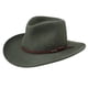 thumbnail image 1 of Sombrero exterior de lana para hombre Stetson Bozeman, Loden, XS, 1 of 1