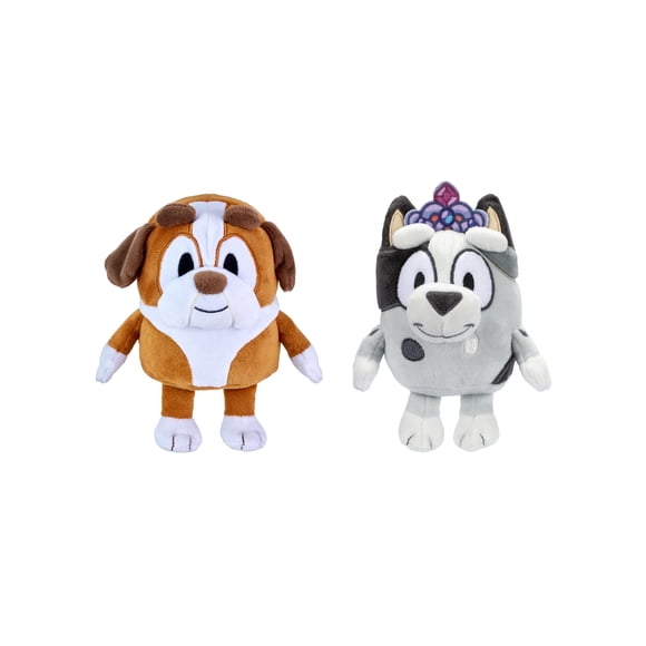Peluche Bluey and Friends Princess Muffin & Winton de 15 cm