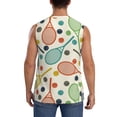 thumbnail image 4 of Balery Racket and Tennis Ball Camisetas sin mangas para hombre, absorbe la humedad y protege contra el mal olor.-XX-Large, 4 of 7