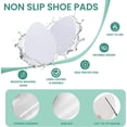 thumbnail image 2 of Welnove Shoe Sole Protectors Anti-Slip, Self-Adhesive Grips For Leather Shoes, High Heels, Noise Reduction, 6 Pcs, Clear, 2 of 7