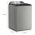 thumbnail image 2 of Maytag 5.2 Cu. Ft. Pet Pro Top Load Agitator Washer with Extra Power and Sanitize Cycle with Oxi - MTW7205RR, 2 of 6