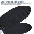 thumbnail image 2 of Ventilador de techo Kviflon 114 cm con luces y mando a distancia negro, 2 of 9