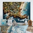 thumbnail image 2 of Designart "Cape Clifton Beaches" Landscapes Metal Art Living Room, 2 of 5
