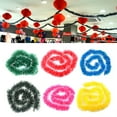 Shulemin Tinsel Luxury Festival PVC Tinsel Brush Garland Christmas Tree