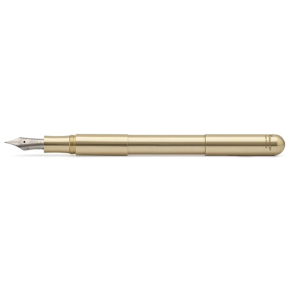 Kaweco Supra Brass Fountain Pen - Medium