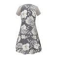 thumbnail image 7 of JNniff Women's Maternity Printed Nursing Dress Hospital Gown/Sleepwear for Breastfeeding, 7 of 7