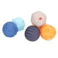 thumbnail image 1 of Sensory Balls, Slight Squeak Color Perception Hand Catching Balls Soft Texture Stress Relief Tactile Exploration  For 6 Month Old Kids Toddlers, 1 of 8