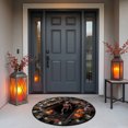 thumbnail image 6 of Halloween 3D Visual Round Rug Non Washable Soft Area Carpet for Home Bedroom Living Room Party 23.62 in D, 6 of 6