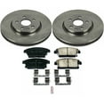 thumbnail image 3 of Power Stop Front Stock Replacement Brake Pad and Rotor Kit KOE6996, 3 of 8