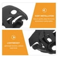 thumbnail image 3 of ADDHAT 2Ud Base Y Para Visor De Casco De Motocicleta Negro Accesorios Resistentes, 3 of 8