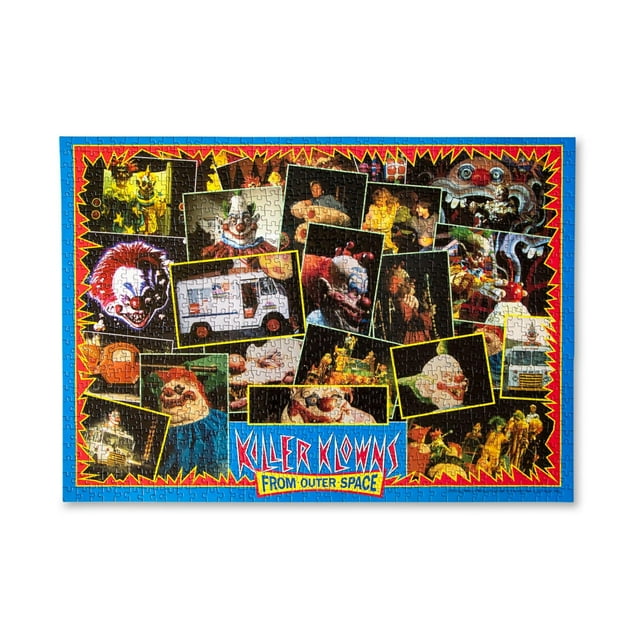 Rompecabezas Toynk Killer Klowns from Outer Space de 1000 piezas