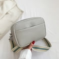 thumbnail image 4 of Bolso de mano para cámara de mujer con correas de hombro ajustables para mujer con cierre de cremallera para viajes, 4 of 6