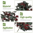 thumbnail image 6 of MIPCASE Red Rattan Hanging Decoration, 1 Piece Plastic Simulated Wall Ornament for Stylish Home and Party Decor, 6 of 8