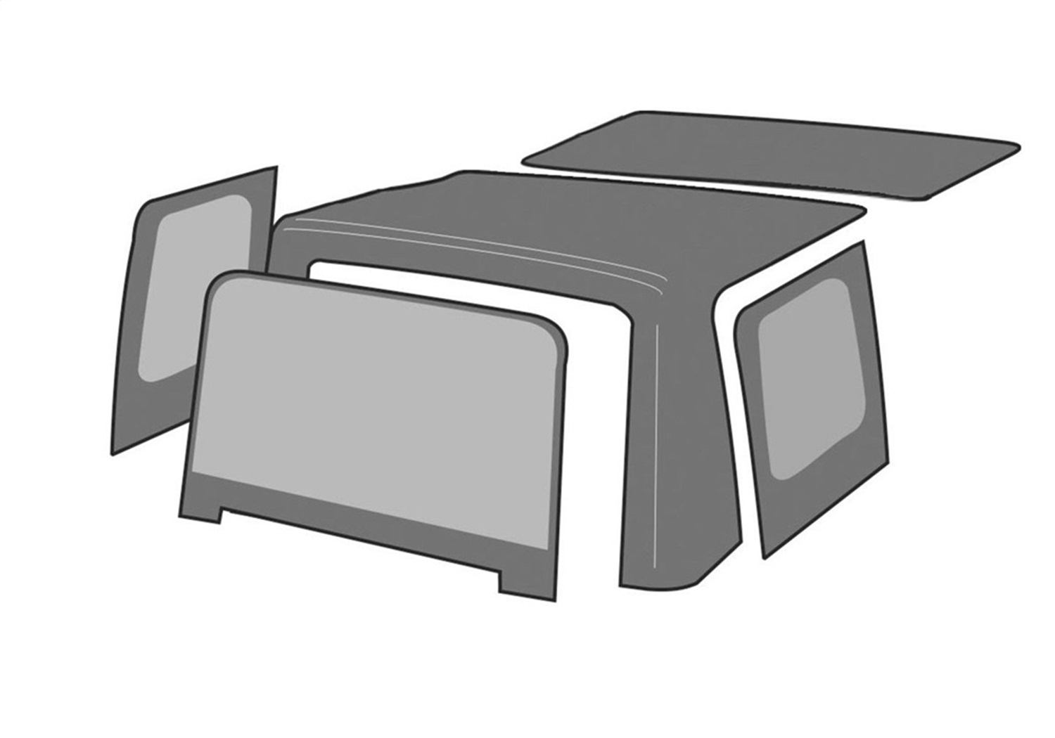 fits RC85350.70 1997-2006 Jeep Wrangler TJ Half Steel Doors Roof Cover Rough Country Replacement Soft Top Spice fits RC85350.70 1997-2006 Jeep Wrangler TJ Half Steel Doors Roof Cover Rough Country Replacement Soft Top Spice