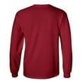thumbnail image 3 of Gildan Mens Plain Crew Neck Ultra Cotton Long Sleeve T-Shirt, 3 of 5