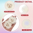 thumbnail image 3 of Unique Bargains Chiffon Flower Appliques for DIY Craft Clothing Wedding Beige, 3 of 7