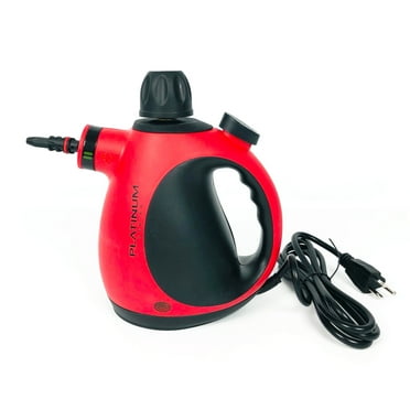 Platinum Series Deep Cleaning Pressurized Handheld Steamer Tool, 1200 Watts, 10 Pieces
