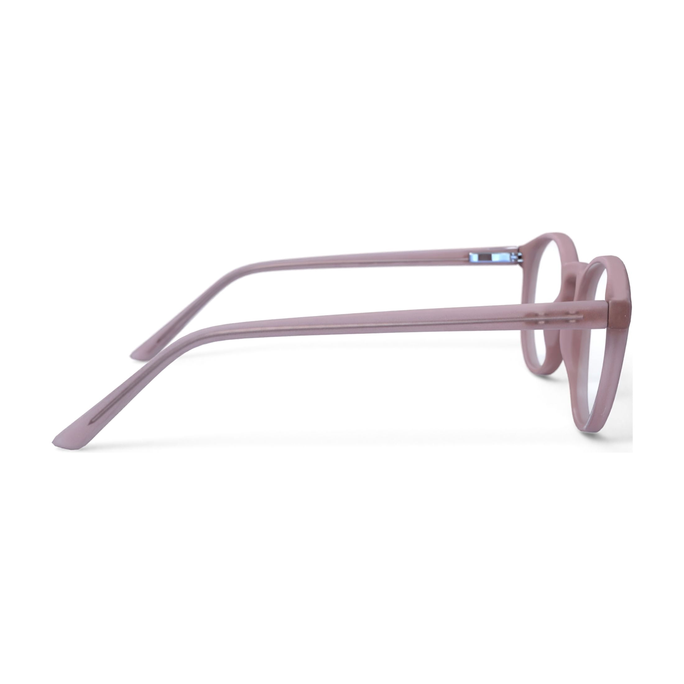 Sammy Rx'ble Eyeglasses with Case, Matte Crystal Peach
