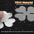 thumbnail image 4 of 20pcs Pegatinas Antideslizantes para Bañera, Tiras para Duchas con Textura de Mármol con 1 Pcs Raspador para Bañera, Negro, 4 of 7