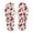 Cherry, variant on Womens Flip Flop Slippers Boho Floral Slip On Cushion Yoga Mat Comfortable Shower Sandals for Women