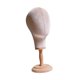 thumbnail image 5 of Cabeza de maniquí con soporte para exhibición de pelucas, circunferencia de la cabeza: 54 cm (16,34 pulgadas), uso versátil para peluquería doméstica, beige, 5 of 8