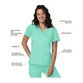 thumbnail image 3 of Adar Active Classic Scrub Set For Women - Crossover Top and Multi Pocket Pants, 3 of 7