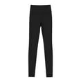 thumbnail image 5 of Fiaer Womens Lined Leggings Warm Slim Fit High Waisted Pants Comfort Trendy Solid Color Trousers Black S, 5 of 5