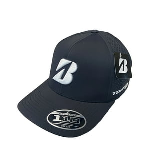 Bridgestone Tour B Delta 3D Fitted Cap (White, Small/Medium) 2024