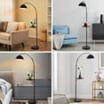 thumbnail image 5 of Modern Floor Lamp Floor Standing Light with Shelves Living Room Bedroom Fixture, 5 of 12