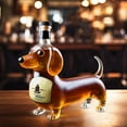 thumbnail image 5 of Dachshund Dog Whiskey Bottle,3D Sculpted Dachshund Shape Whiskey Glass Tumbler,Unique Red Wine Decanter For Whiskey Lovers Dog Lovers (B), 5 of 9