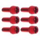 thumbnail image 3 of 6 tornillos para vástago de bicicleta, tornillos de freno, piezas duraderas para manillar. Rojo, 3 of 8