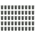 thumbnail image 2 of M5 Rubber Nuts 5mm Metric Motorcycle Windscreen Fairing Fastener Fixing Tool Universal Waterproof Sealing Black, 2 of 7