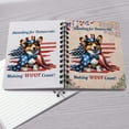 thumbnail image 4 of Democratic Corgi Making Woof Count Election 2024 Spiral Bound Journal Welsh Corgi Dog Lover Gifts Idea 5x7in Spiral Notebook - 01001, 4 of 5