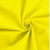Waverly Inspirations 100% Cotton 44" Solid Lemon Color Sewing Fabric, 3 Yard Cut