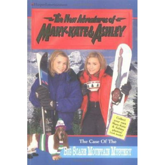 Pre-Owned The Case of the Big Scare Mountain Mystery (New Adventures of Mary-Kate and Ashley Olsen, No. 14) (Paperback) 0061065870 9780061065873