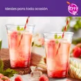 thumbnail image 4 of Berry Hip 50 Vasos de Plastico de 20 oz (591 ml) con Tapa Plana, Perfecta para Popotes,Transparentes, Desechables, Vasos Perfectos para Llevar Café, Chocolate, Bebidas Frias, Batidos, Malteadas… Best Trading VTP20-1, 4 of 5