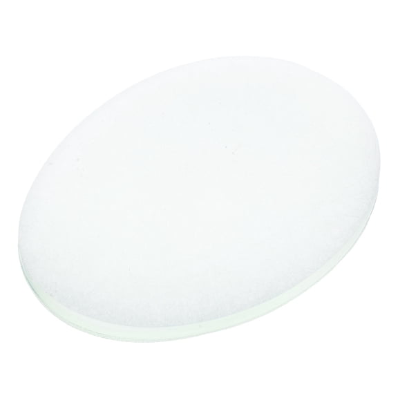 STRANDCHIC Transparent Silicone Gaming Mouse Pad with Comfortable Wrist Rest for Office and Home Use