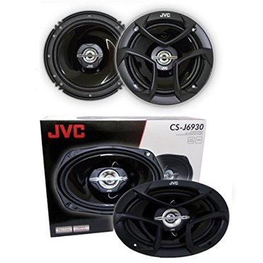 JVC CS-DR693 - drvn DR Series Coaxial Speakers (6" x 9", 500 Watts Max ...
