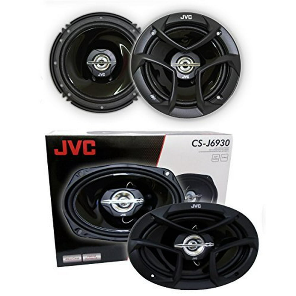2) JVC CSJ620 6.5" 300W 2Way + 2) JVC CSJ6930 6X9 400W 3Way