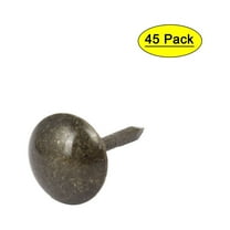 Leather Sofa Round Head Upholstery Tack Nail Bronze Tone 8mm x 15mm 45pcs