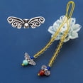 thumbnail image 4 of 30 Pieces Spacer Insect Alloy Art Jewelry Jewelry Making Finding Piercing Reusable Removable Handicraft Crafting Decoration, 4 of 6