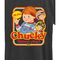 thumbnail image 3 of Chucky - Retro Nice Chucky Wanna Play- Womens Short Sleeve Graphic T-Shirt, 3 of 5