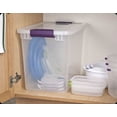 thumbnail image 6 of Sterilite 17631706 27-Quart ClearView Latch Box Storage Tote Container (36 Pack), 6 of 8