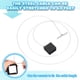 thumbnail image 3 of Tether de control remoto retráctil Uxcell, candado de cable de seguridad cuadrado con clasp ajustable negro, 3 of 6